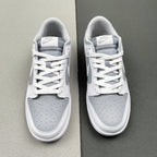 Nike Dunk Low Retro Sneakers, Wolf Grey/White, DJ6188-003