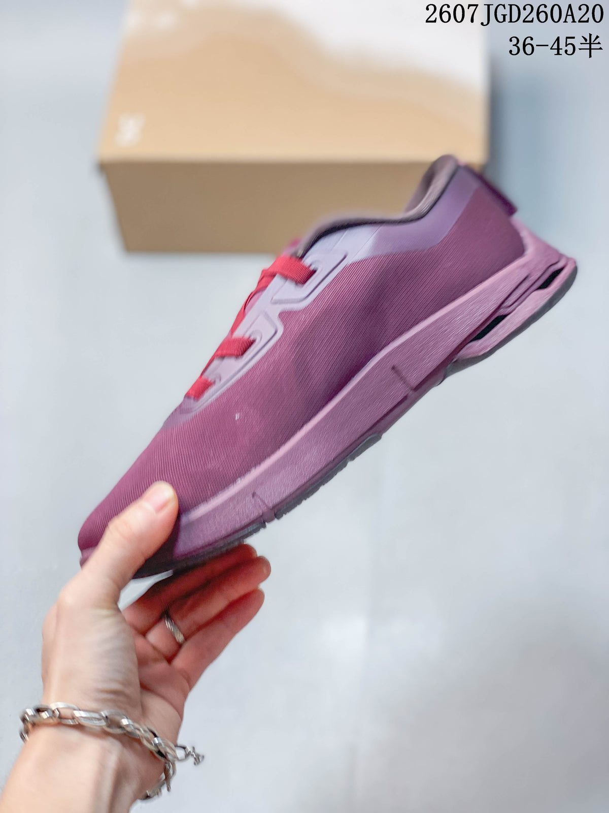 On Cloudnova Sneakers Plum Purple 2607TGD260A20