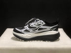 HOKA Stinson One 7 Black and White Trail Sneakers