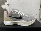 Nike Kobe 6 Protro White Grey Basketball Shoes