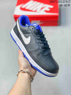 Nike SB Dunk Low Pro Sneakers Black Blue White