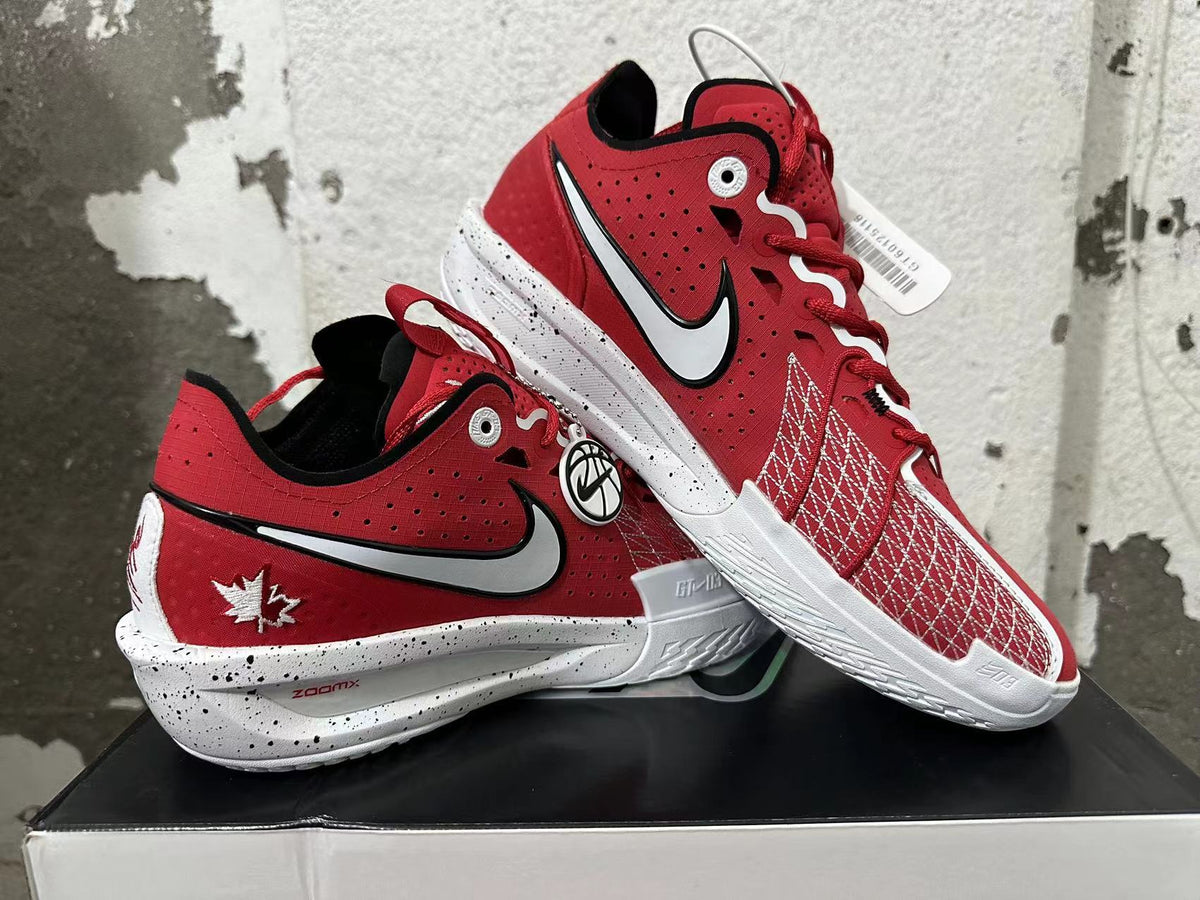 Nike GT Cut 3 Basketball Shoes Red White