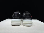On THE ROGER Clubhouse Pro Tennis Sneakers Black and White