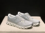 On Cloud 6 Gray and White Sneakers