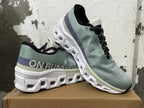 On Cloudmonster 2 Running Shoes, Sage Green