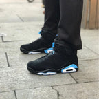 Jordan Air Jordan 6 UNC Black and University Blue Sneakers