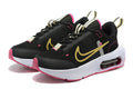 Nike Air Max Black and Gold Sneakers with Pink Accents