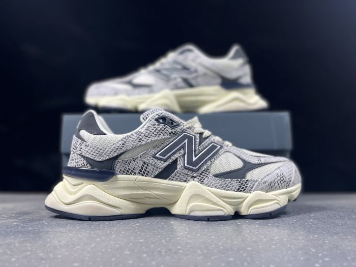 New Balance 9060SNA Sneakers in Gray and Cream