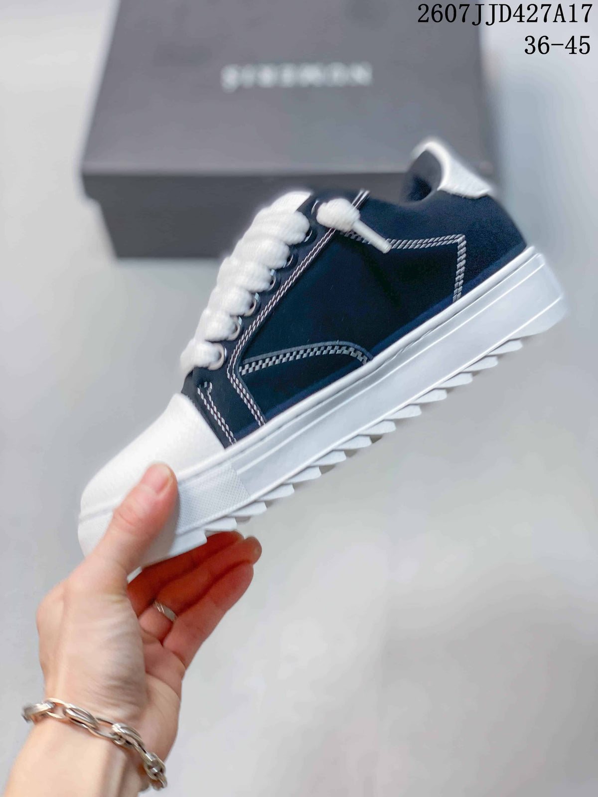 Numeris Denim Casual Sneakers Navy White 2607JJD427A17