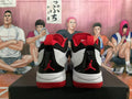 Jordan Flight Basketball Sneakers White Black Red