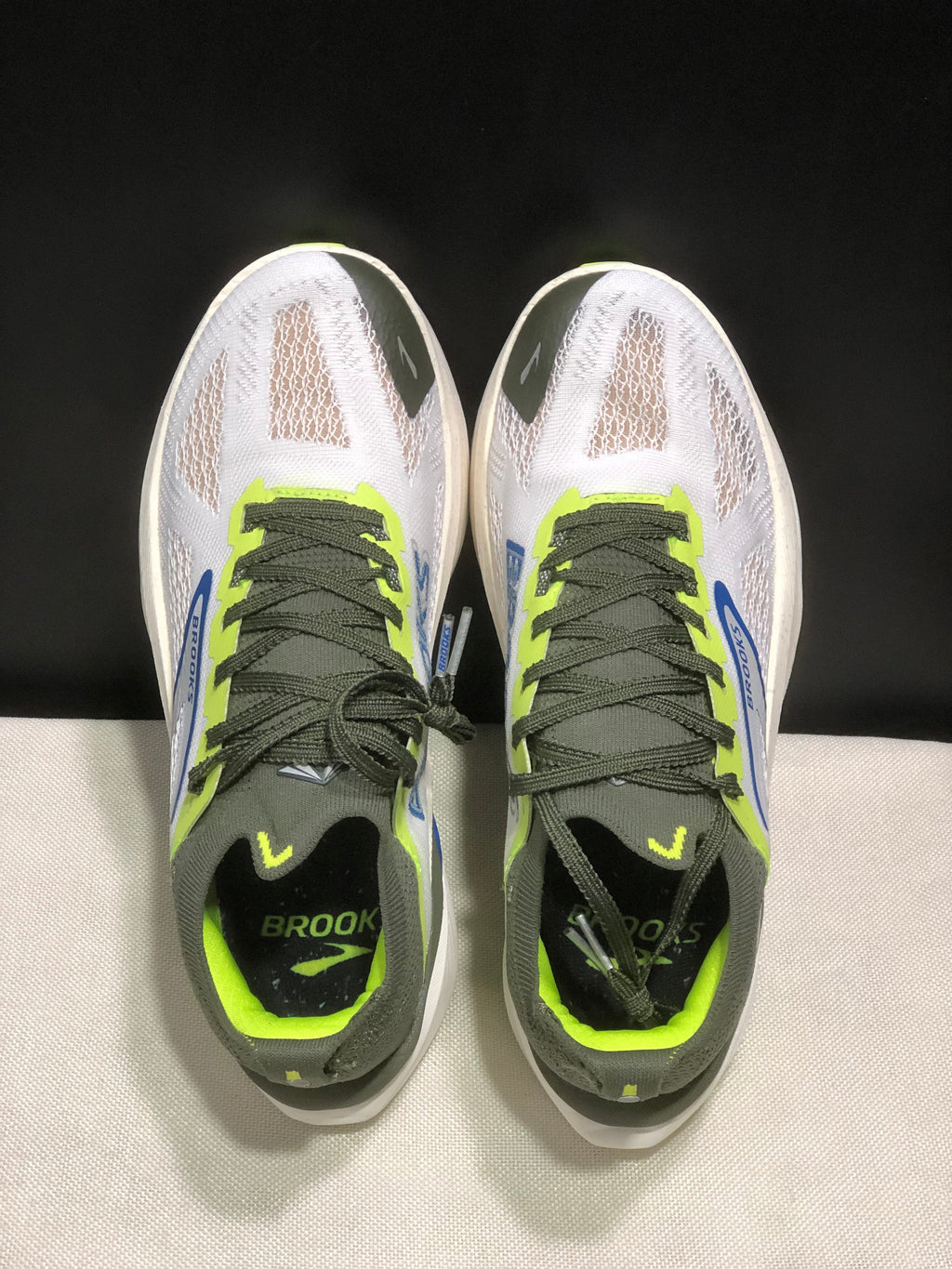 Brooks Hyperion Max 3 Running Shoes White Green