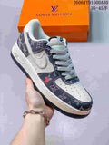 Nike Air Force 1 '07 Low Monogram Print Sneakers