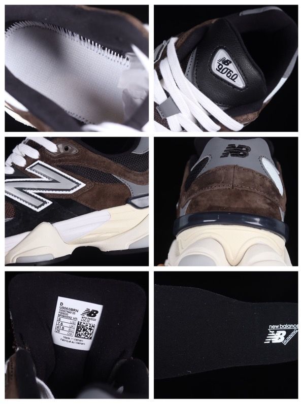 New Balance 9060 U9060BRN Brown Sneakers