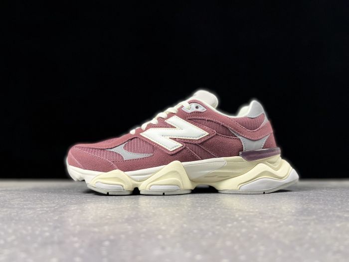 New Balance 9060 U9060VNA Burgundy Sneakers