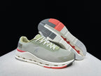 On Cloudnova Form 2 Sneakers in Green and Coral
