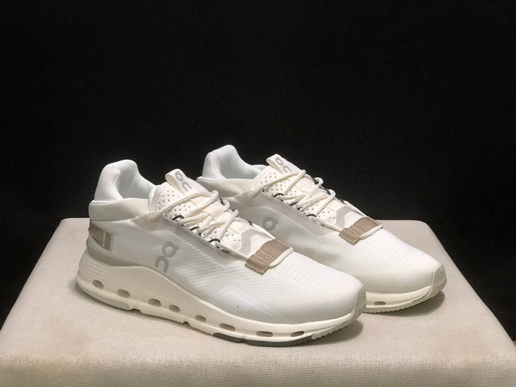 On Cloudnova 2 Sneakers White and Grey