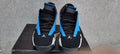 Air Jordan 14 Retro Black and Blue High-Top Sneakers