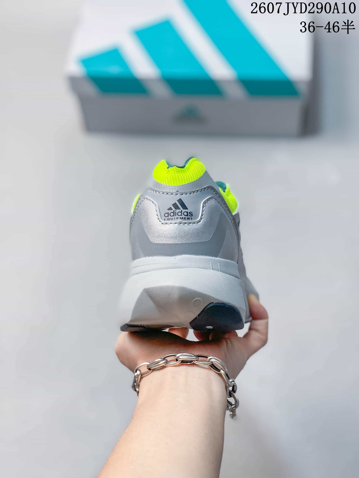 adidas Equipment Adios Pro Running Shoes Grey Neon