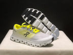 On Cloud 6 Push Sneakers White and Yellow