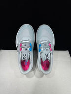 On The Roger Pro Fire Clay Grey Blue Tennis Shoes