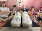 Nike GT Basketball Shoes White Blue Orange