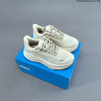 HOKA Bondi 9 Low-Top Running Shoes, White, Style 1162012