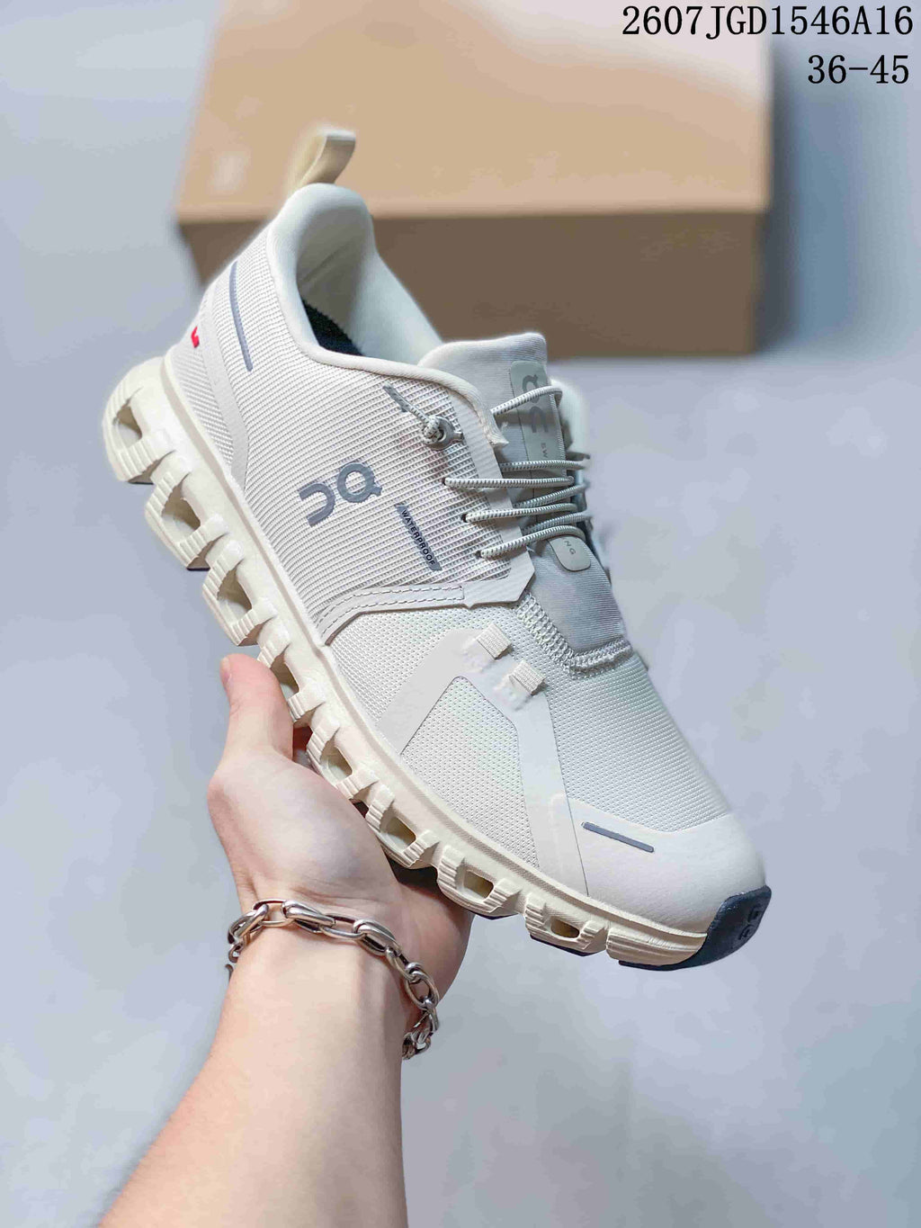 On Cloudtilt Remix White Grey Sneakers