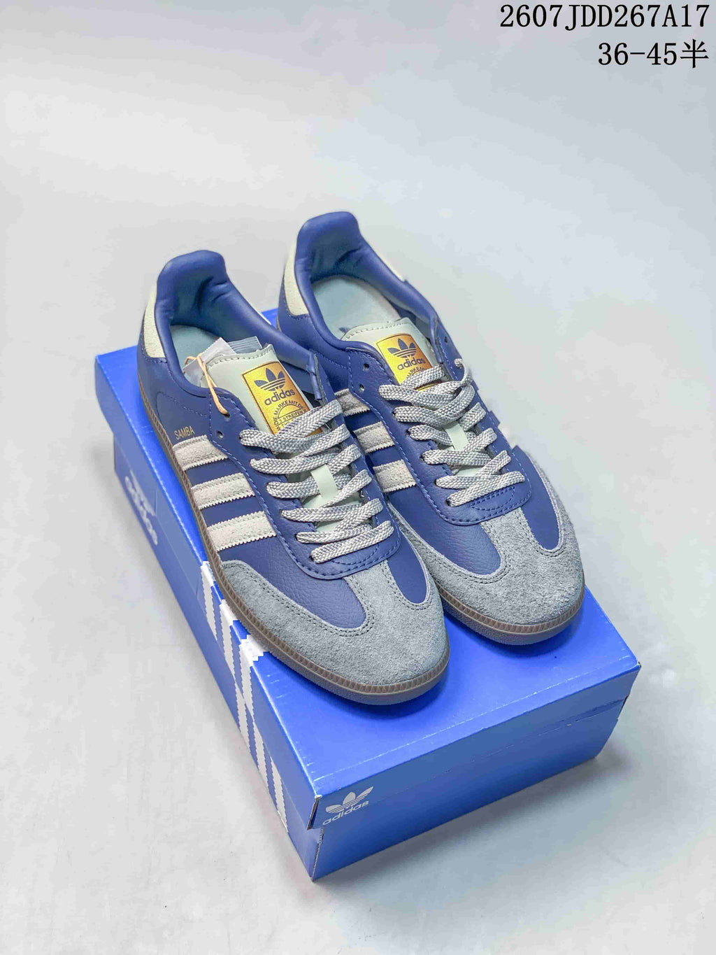 adidas Samba Low-Top Sneakers in Black or Blue