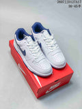 Nike SB Dunk Low Pro White Navy Sneakers 2607JJD127A17