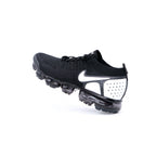 Nike Air VaporMax 2018 Black White Knit Sneakers 942842-010