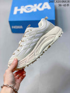 HOKA MAFATE SPEED 2 Trail Sneakers White Grey 2607JGD108A18