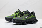 Nike Air Liquid Max Sneakers Black and Volt Green