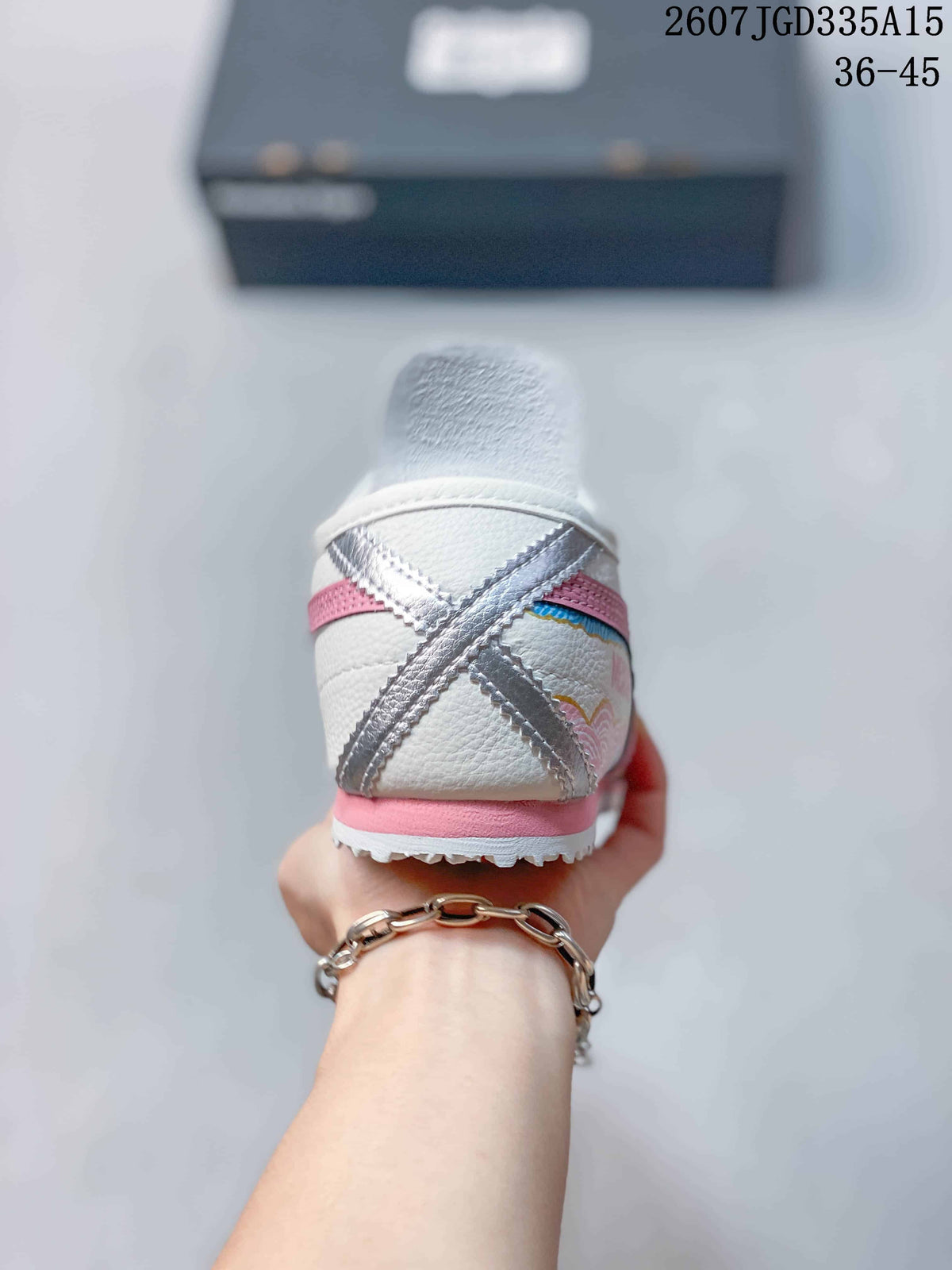 Onitsuka Tiger Mexico 66 Deluxe Sneakers White Pink 2607JGD335A15