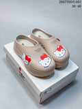 adidas x Hello Kitty Platform Mule Clogs in Beige