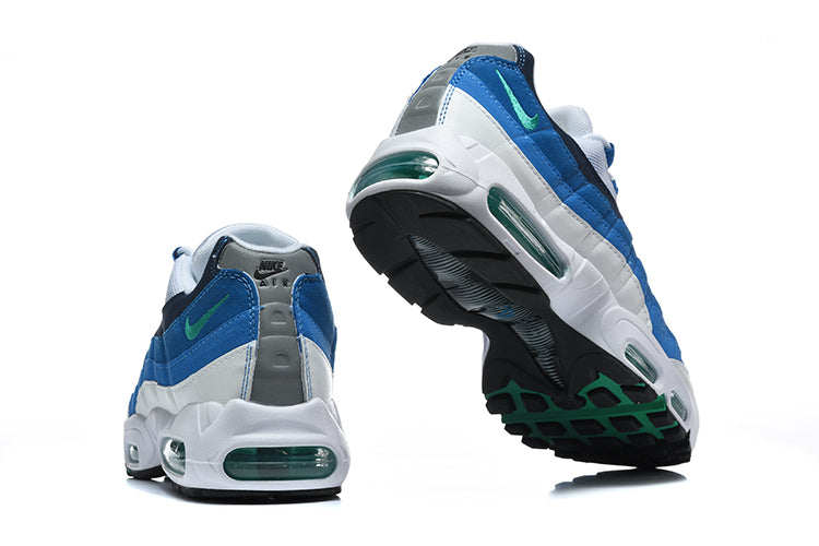 Nike Air Max 95 Sneakers White Blue Green