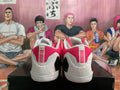 Nike Kobe Basketball Shoes in Pink and White