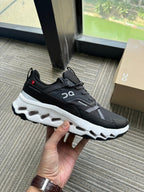 On Running AP-9 Black and White Sneakers