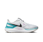 Nike Structure 25 Road Running Shoes White Turquoise DJ7884-103