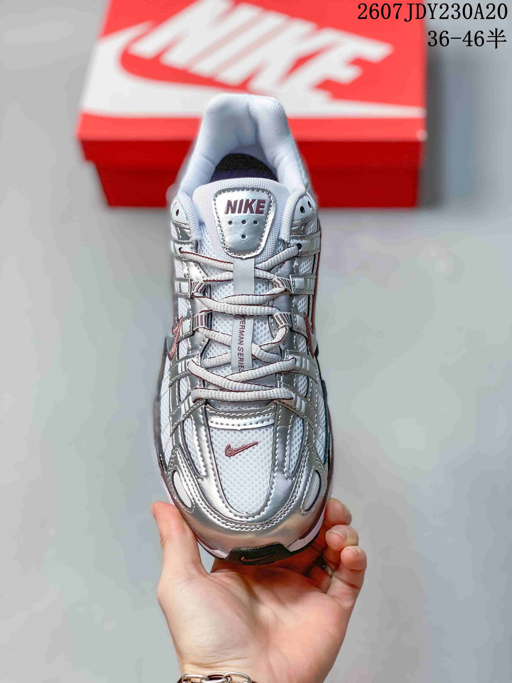 Nike P-6000 Sneakers Silver White 712100ORO