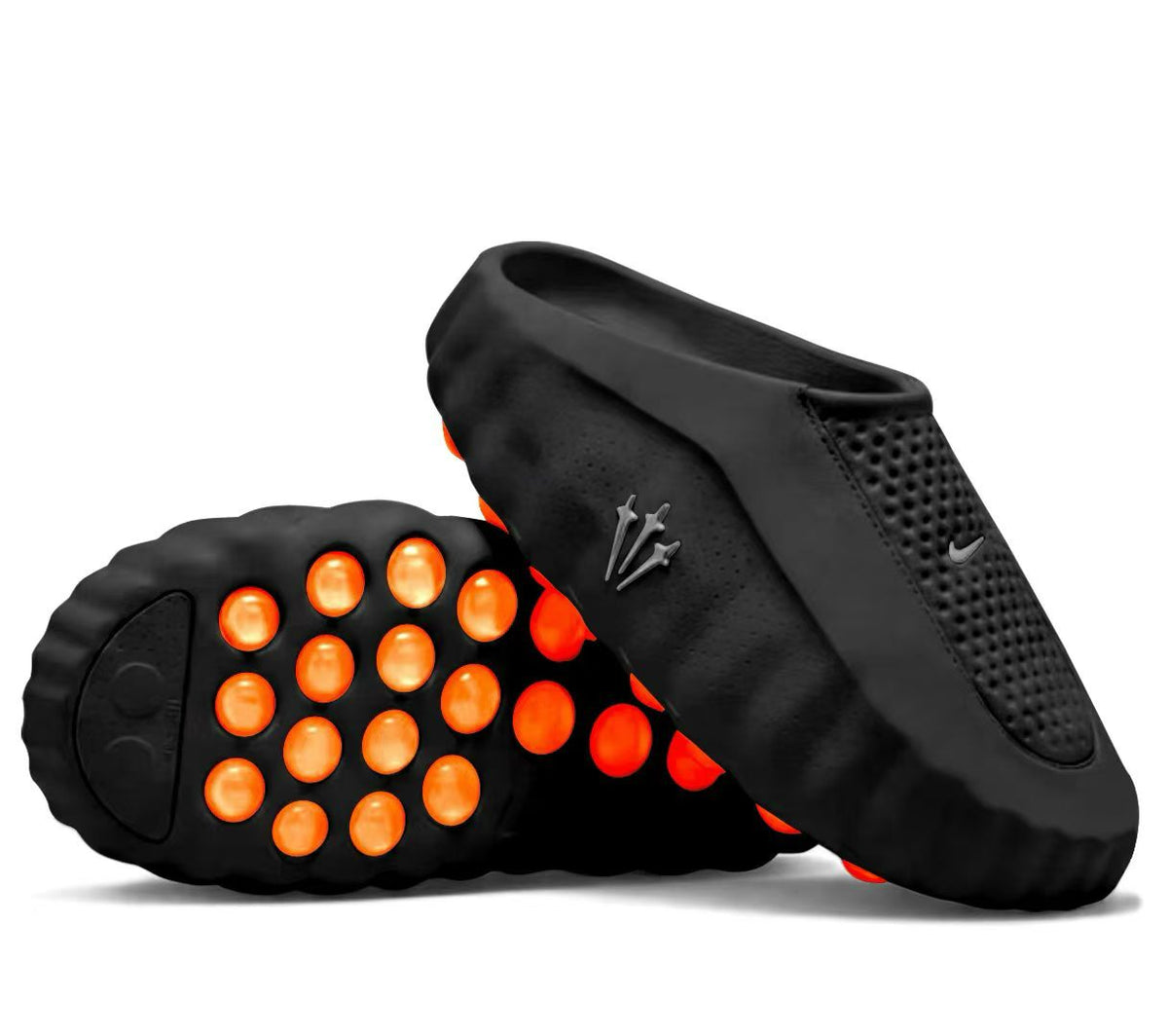 Nike Calm Slide Sandals with Textured Footbed