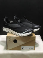 On Cloud X 4 Coast Black and White Sneakers
