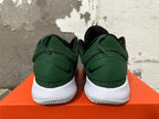 Nike Zoom Basketball Shoes in Green and White