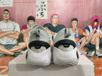 Nike Basketball Shoes in Gray and Volt Green