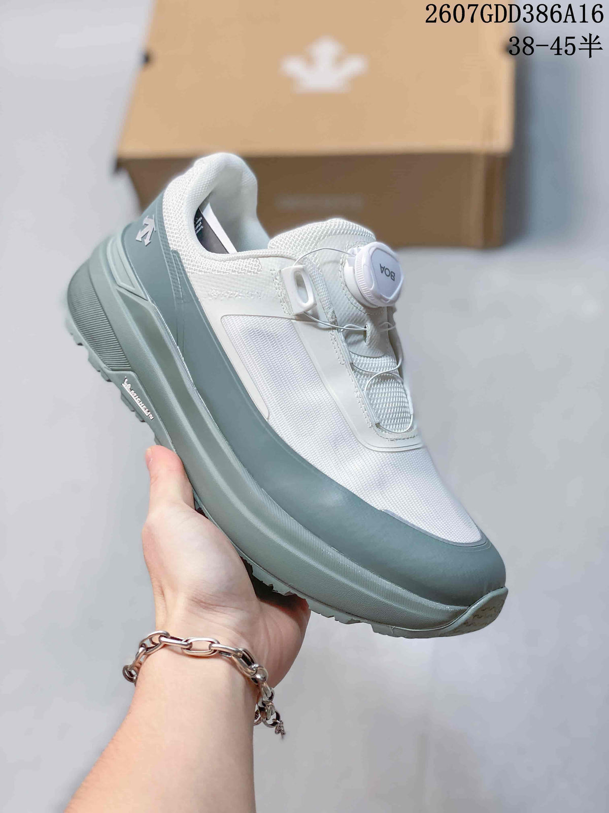 DESCENTE Dualis PRIME WIRE 2.0 Low-Top Sneakers White Gray
