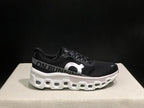 On Cloudmonster 2 Black White Running Shoes