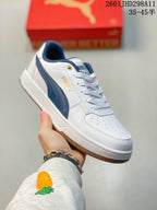 Puma Caven 2.0 Low-Top Sneakers Red and White/Navy