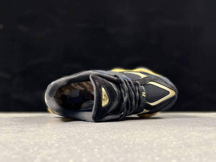 New Balance U9060RE Black and Tan Sneakers
