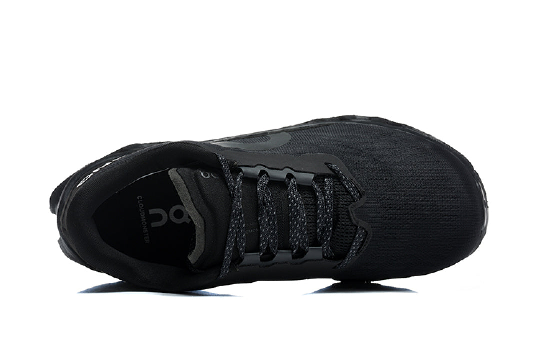 On Cloudmonster 3 Black Running Sneakers
