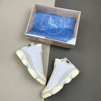 Jordan 13 SoleFly DX5763-100 Sneakers in Blue and Cream