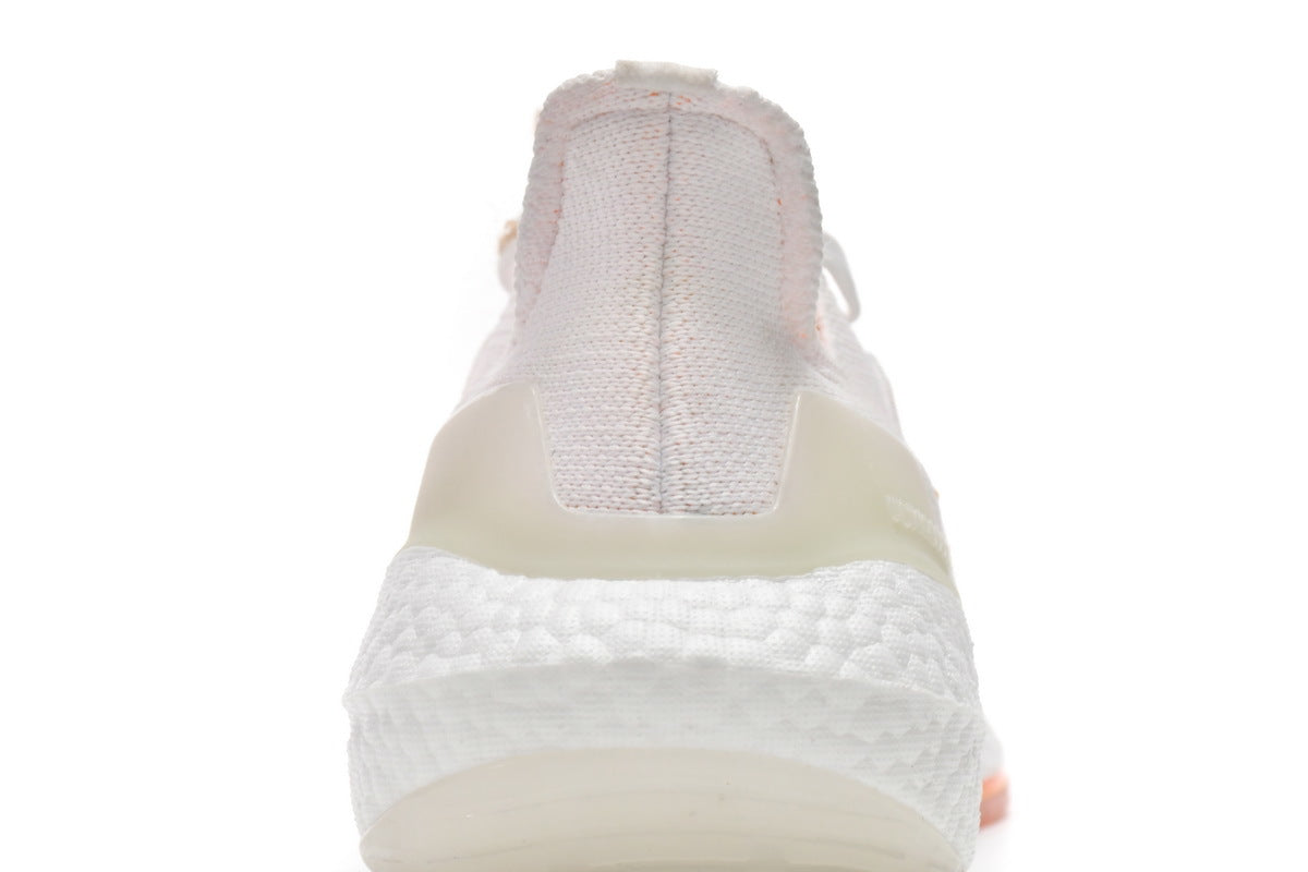 adidas Ultra Boost 2022 Heat.RDY White Flash Orange Running Shoes GZ0129